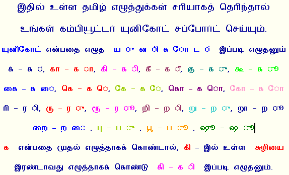 Download Tamil Unicode Keymap Designed By Abdul Samad